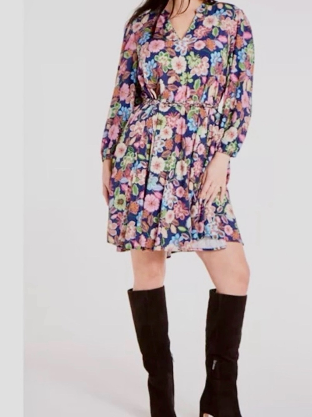 HERMOZA GAYLE FLORAL DRESS SIZE SMALL